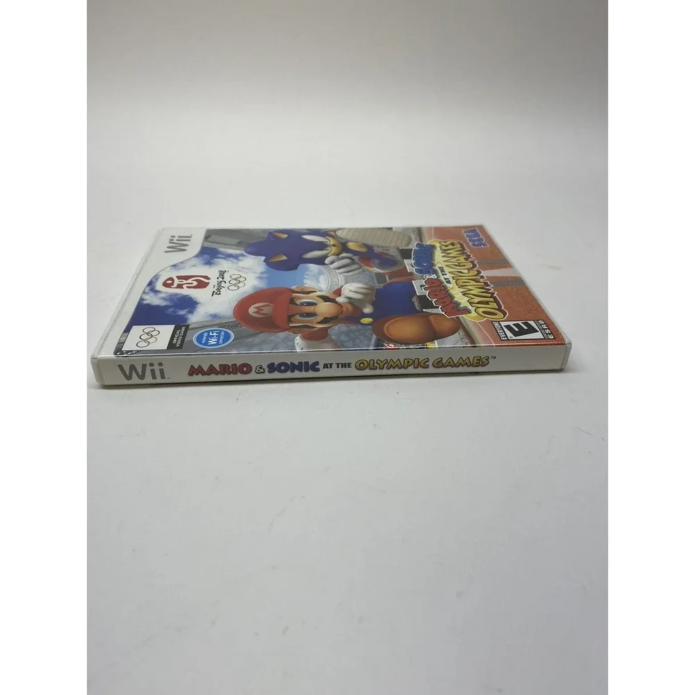 Mario Sonic Olympic Games Nintendo Wii 2007 NO MANUAL Tested